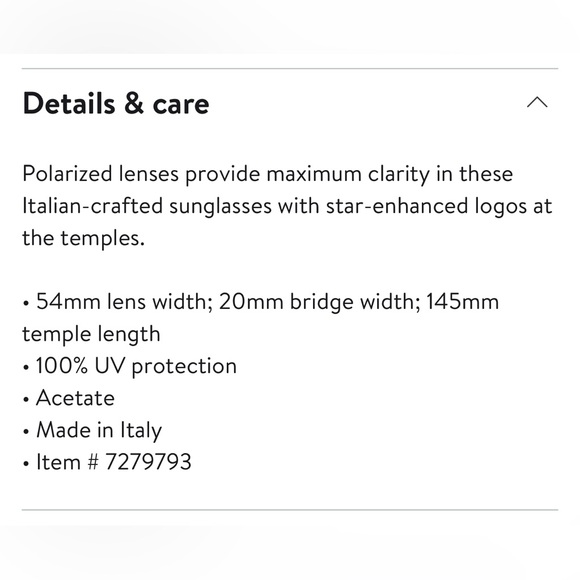 Gucci 54 mm Polarized Square Glasses - Picture 4 of 4